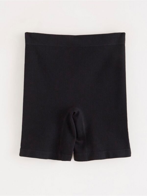 Seamless biker briefs high waist - 8126833-80