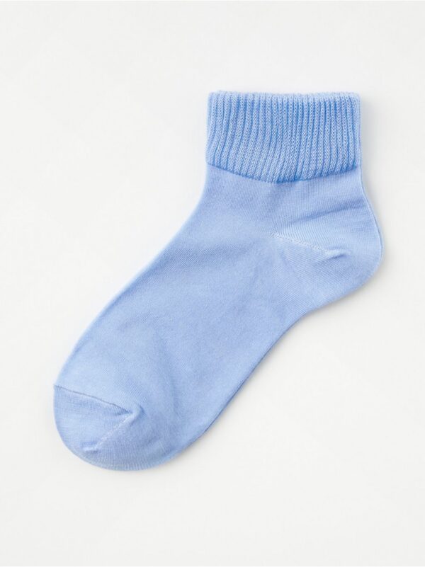 Ankle socks in lyocell blend - 8133504-7278