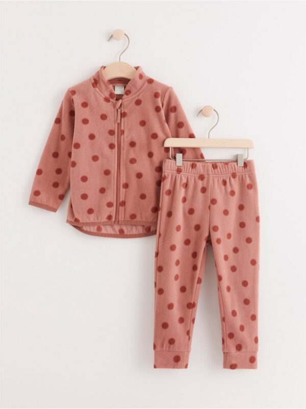 Fleece set with jacket and trousers - 8136001-5255