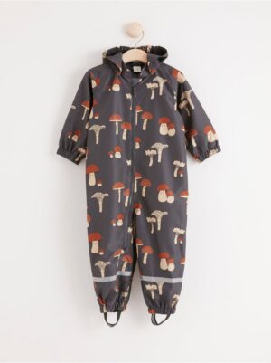 Functional overalls with mushrooms - 8140298-7161