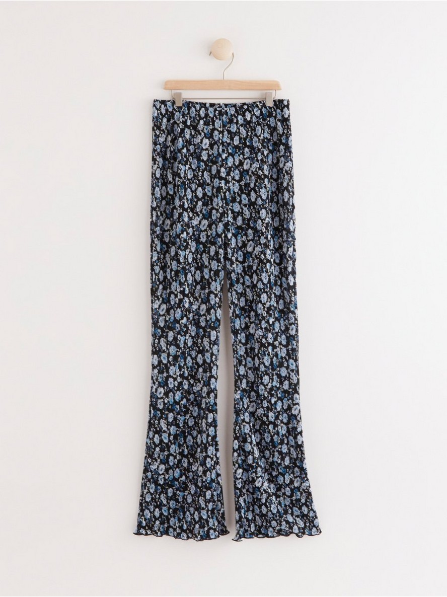 Pantalone – Pleated flare trousers