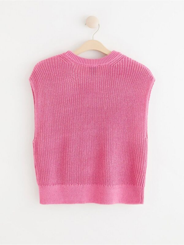 Knitted vest - 8144161-7821