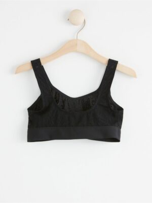 Soft bra with lace - 8156888-80