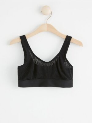 Soft bra with lace - 8156888-80