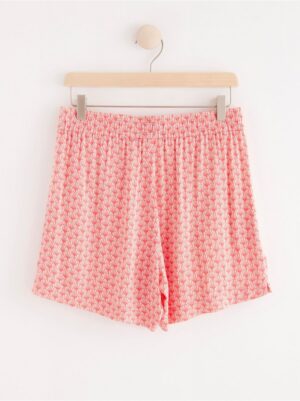 Patterned viscose shorts - 8160687-6776