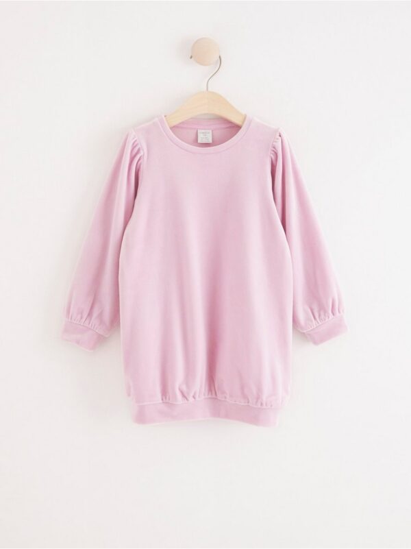 Long velour top - 8172117-683