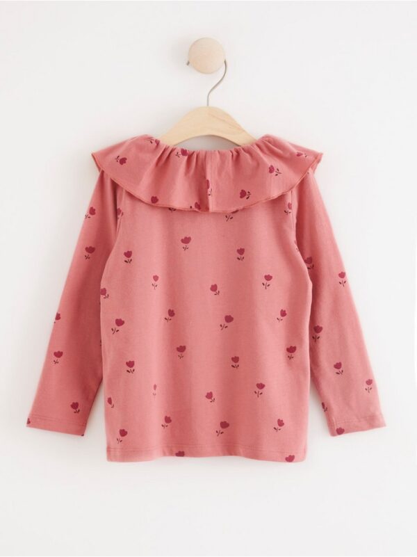 Long sleeve top with collar - 8172205-5469