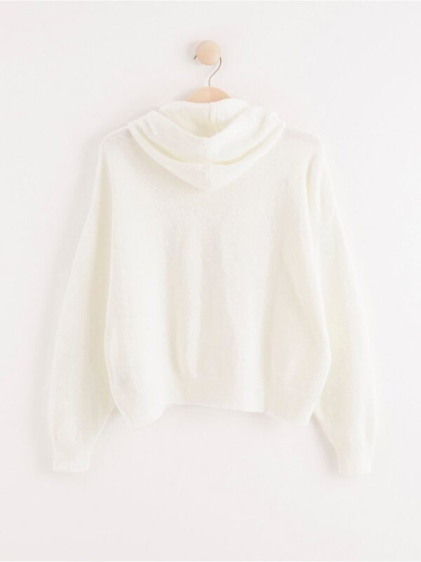 Fine-knit hoodie - 8175285-300