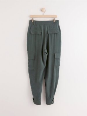 Tapered high waist trousers - 8176655-6788