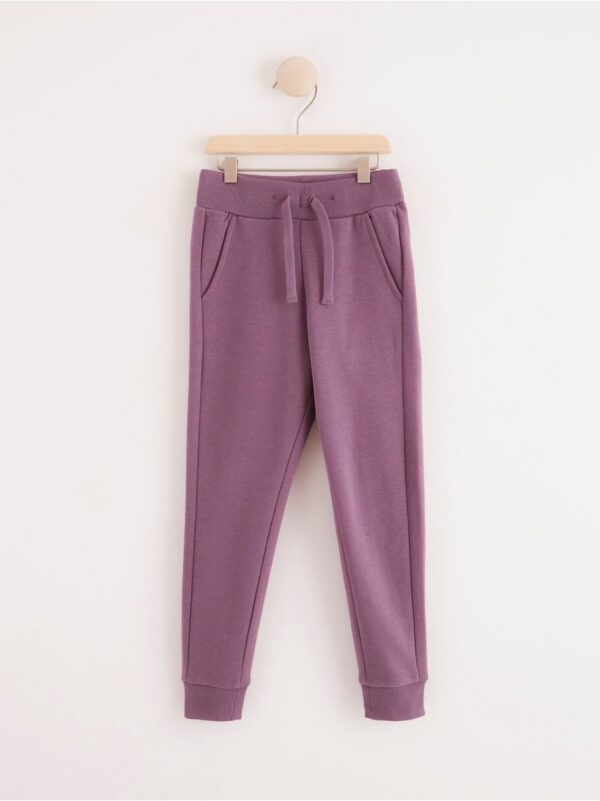 Sweatpants with brushed inside - 8176977-4108