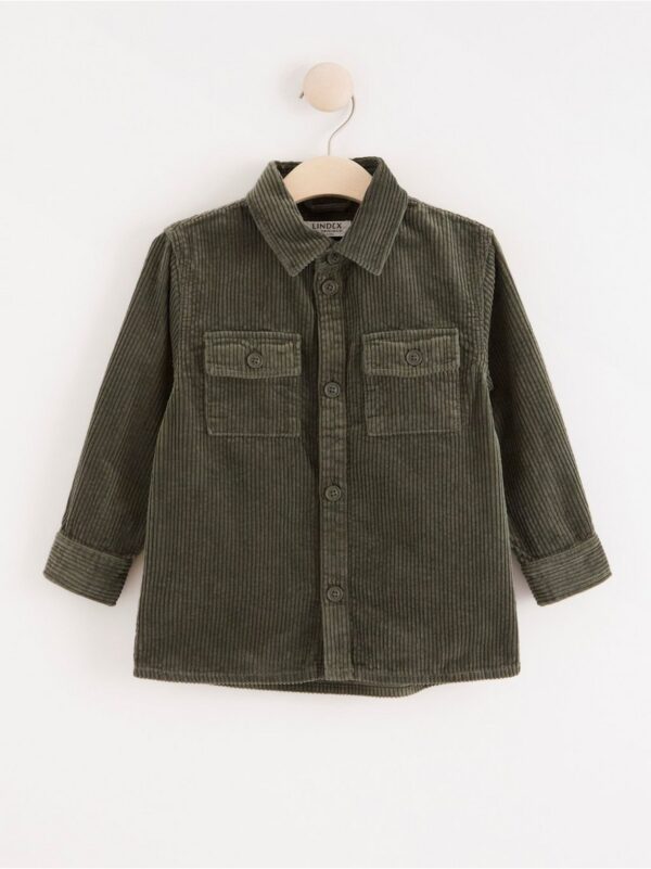 Corduroy shirt jacket - 8180983-8611