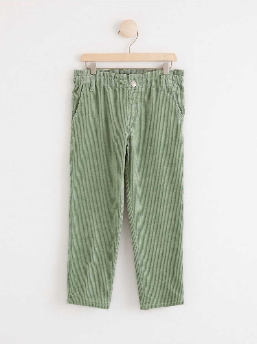 Pantalone – High waist corduroy trousers