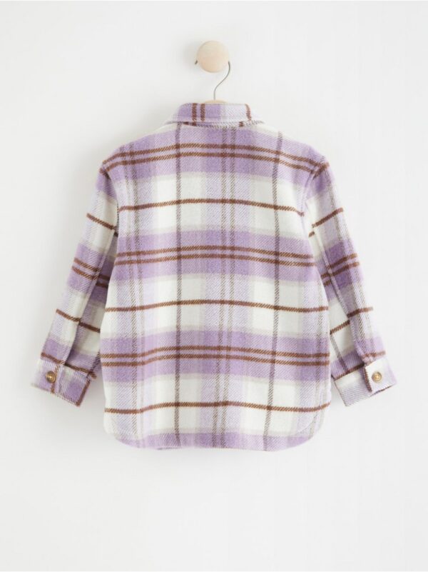 Checked shirt jacket - 8182382-6927