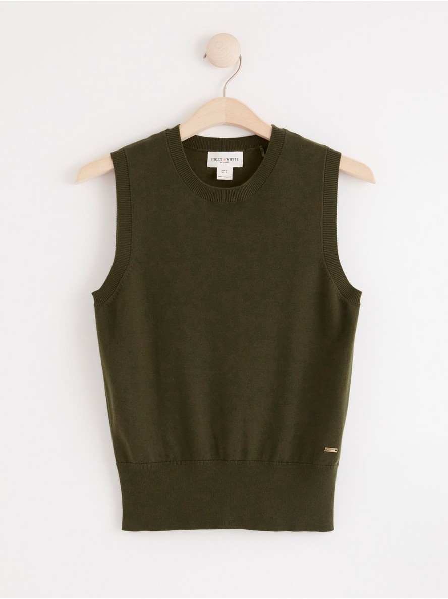 Prsluk – Fine-knit vest