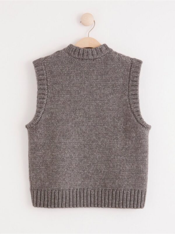 Cable knit vest - 8185239-111