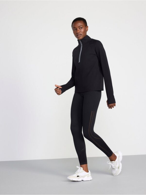 THERMOLITE® Long sleeve sports top with zip - 8187612-80