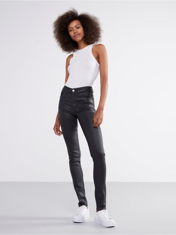 ALBA Slim straight coated jeans - 8189384-80