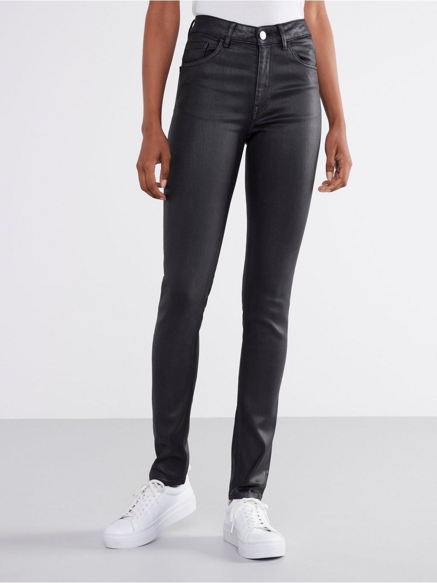 Pantalone – ALBA Slim straight coated jeans