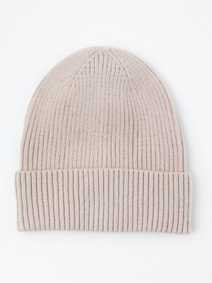 Rib knit beanie - 8193535-9928