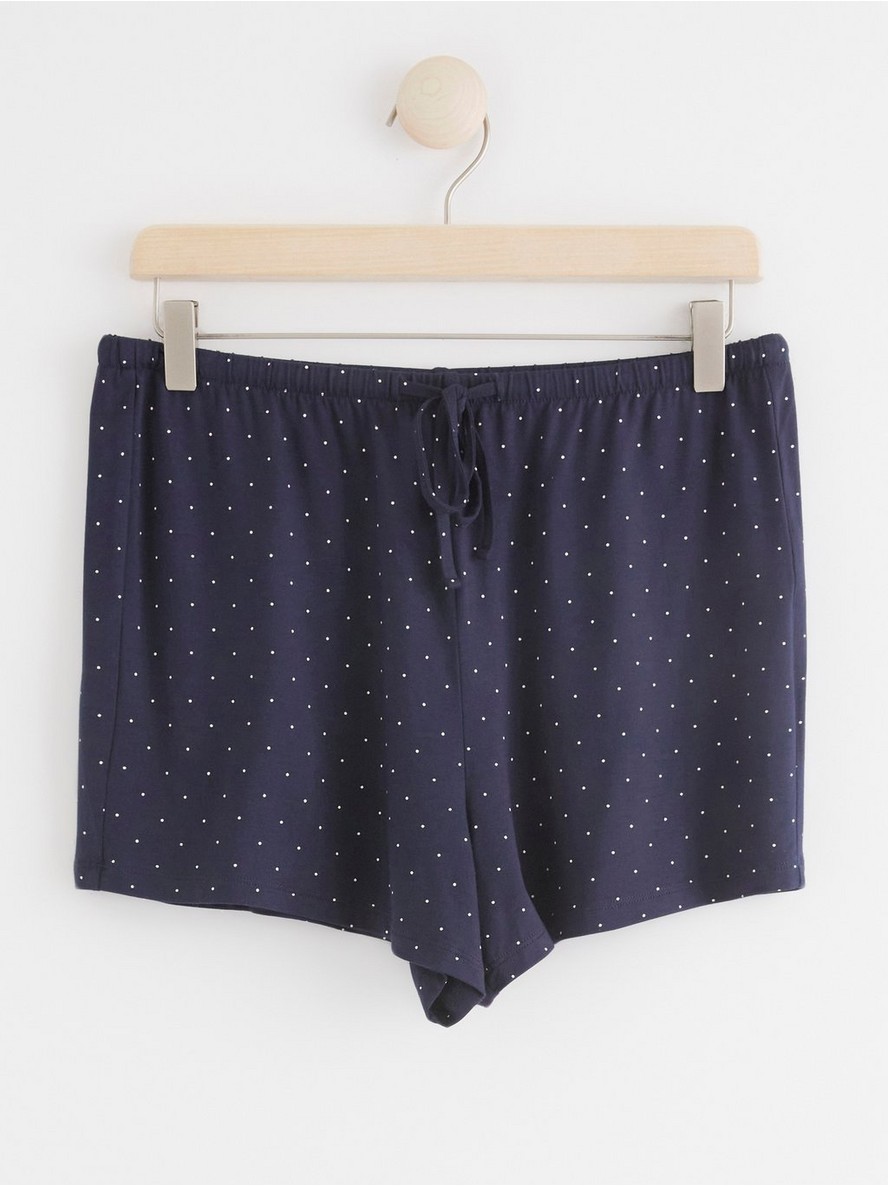 Pidzama donji deo – Pyjama shorts with dots