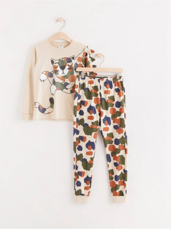 Pyjama set with tiger - 8195234-8545