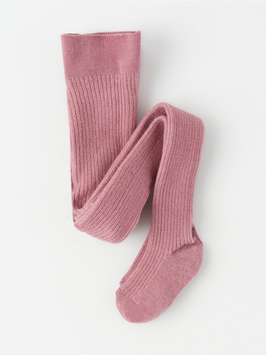 Hulahopke – Ribbed wool blend tights