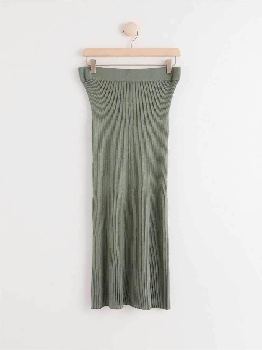 Suknja – Rib-knit skirt