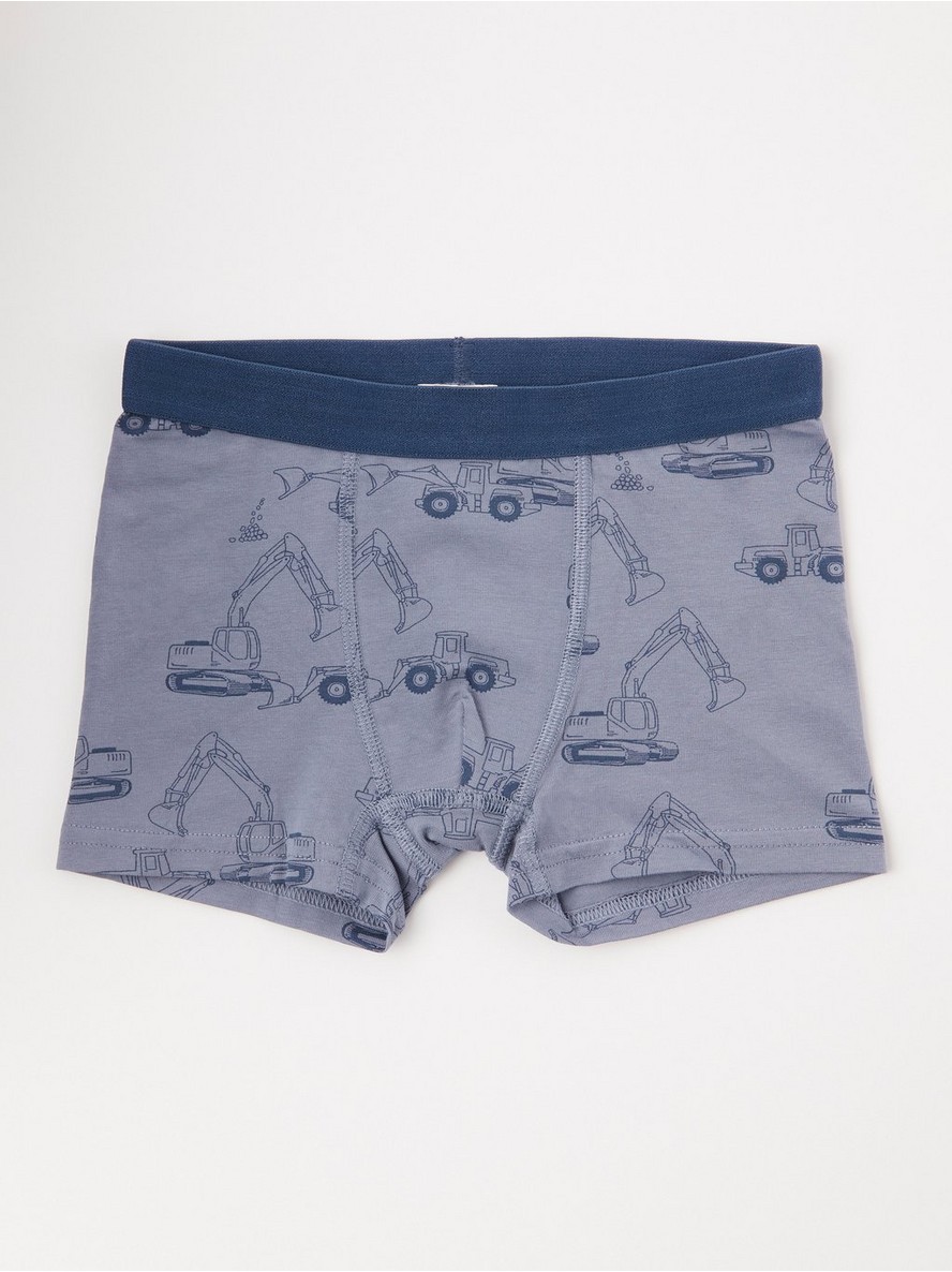 Gacice – Boxer shorts with construction vehicles