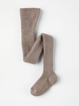 Ribbed fine-knit tights - 8198920-1715