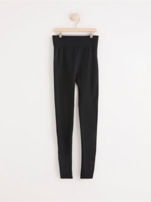 Leggings with brushed inside - 8199306-80