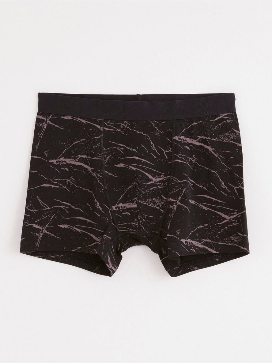 Gacice – Boxer shorts with marble pattern