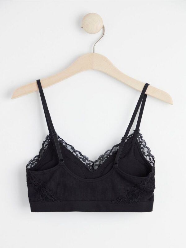 Soft bra with lace - 8204582-80