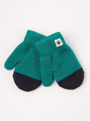 Fine-knit mittens - 8204887-8162