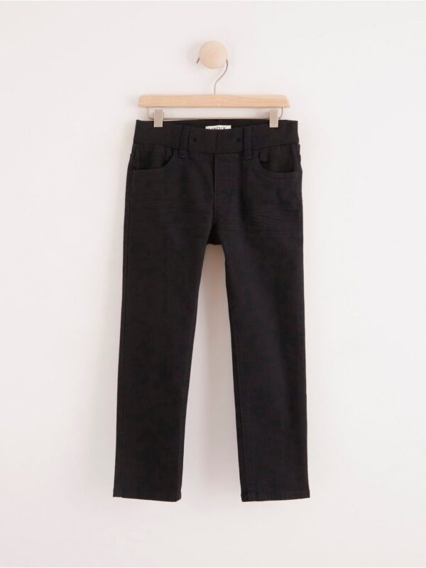 Regular fit twill trousers - 8208051-80