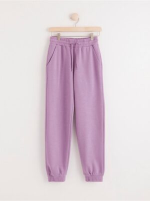 Sweatpants with brushed inside - 8210119-8725