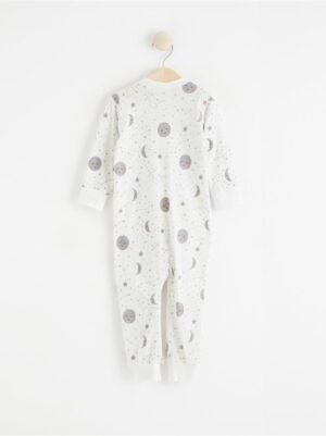 Pyjamas with night sky print - 8213453-325
