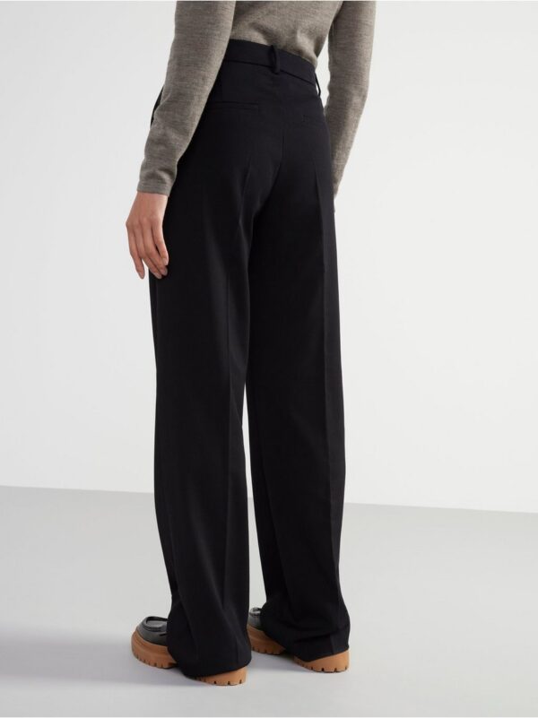Straight trousers with regular waist - 8215595-80