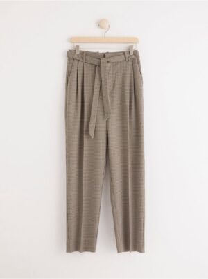 Tapered high waist trousers - 8215928-7526