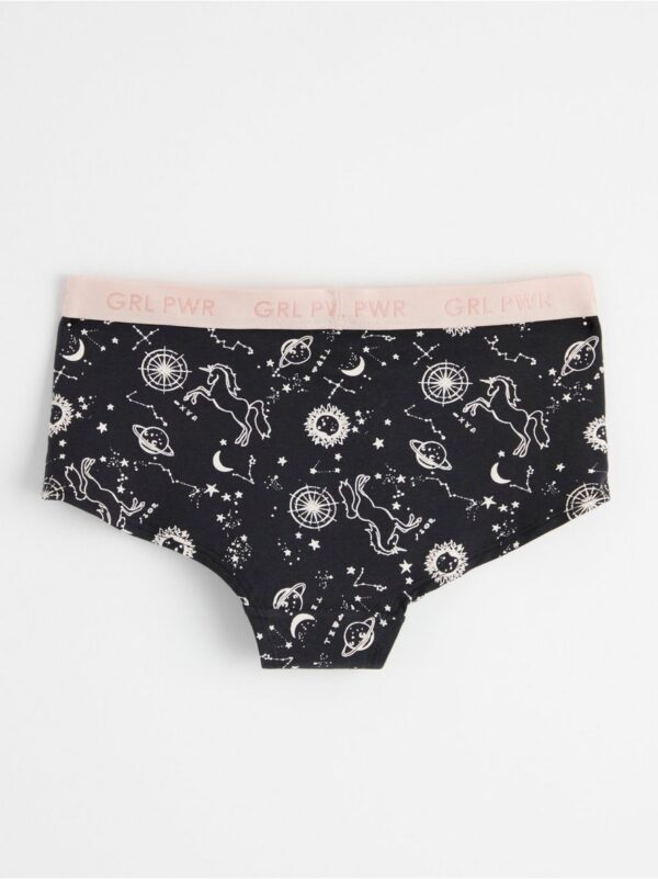 Briefs with stars and unicorn print - 8216902-80