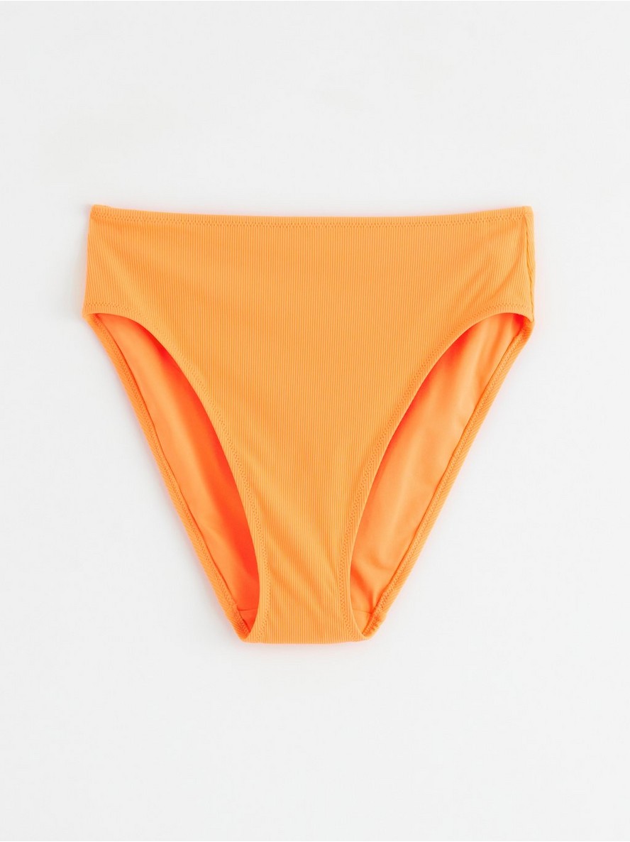 Kupaci kostim donji deo – Ribbed high waist bikini briefs