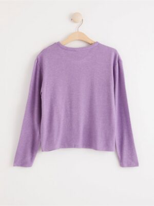 Fine-knit top with knot - 8222191-8725