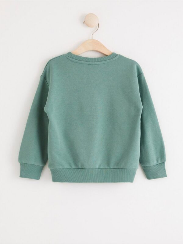 Oversized sweatshirt with brushed inside - 8222492-9637