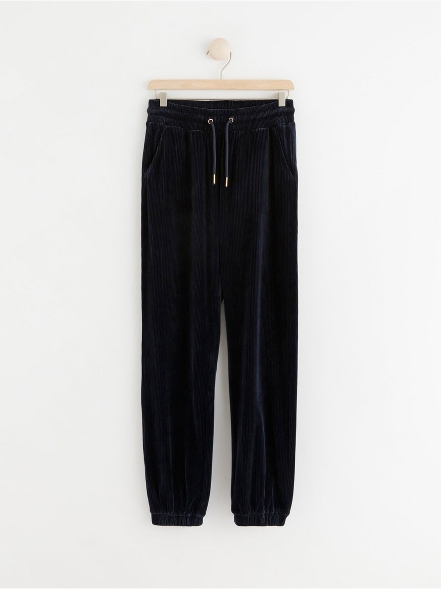 Velour trousers - 8225972-2521