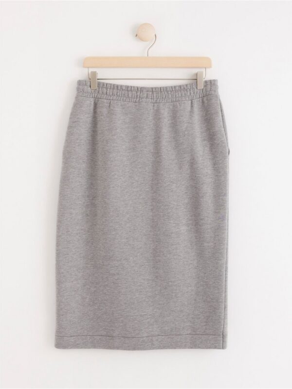 Sweatshirt skirt with brushed inside - 8227619-145