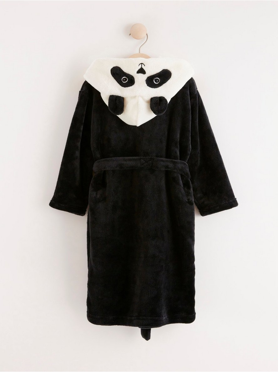 Panda fleece robe - 8230582-6959