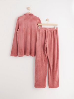 Pyjama set in velour - 8231777-3228
