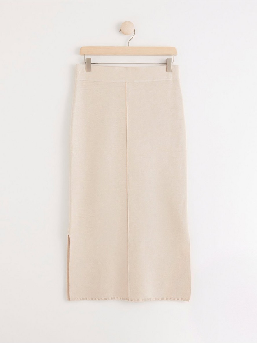 Suknja – Knitted midi skirt