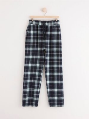Plaid flannel pyjama trousers - 8232959-2521