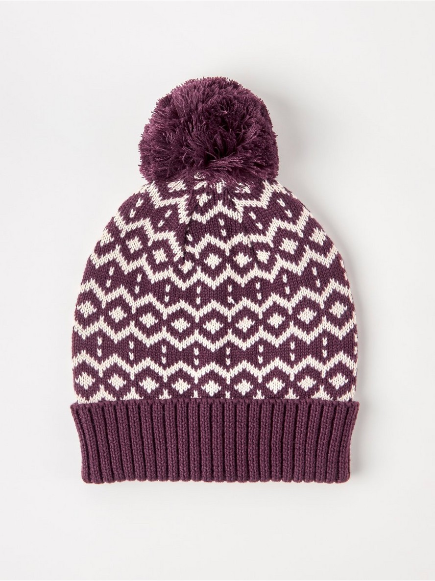 Kapa – Jacquard knit beanie