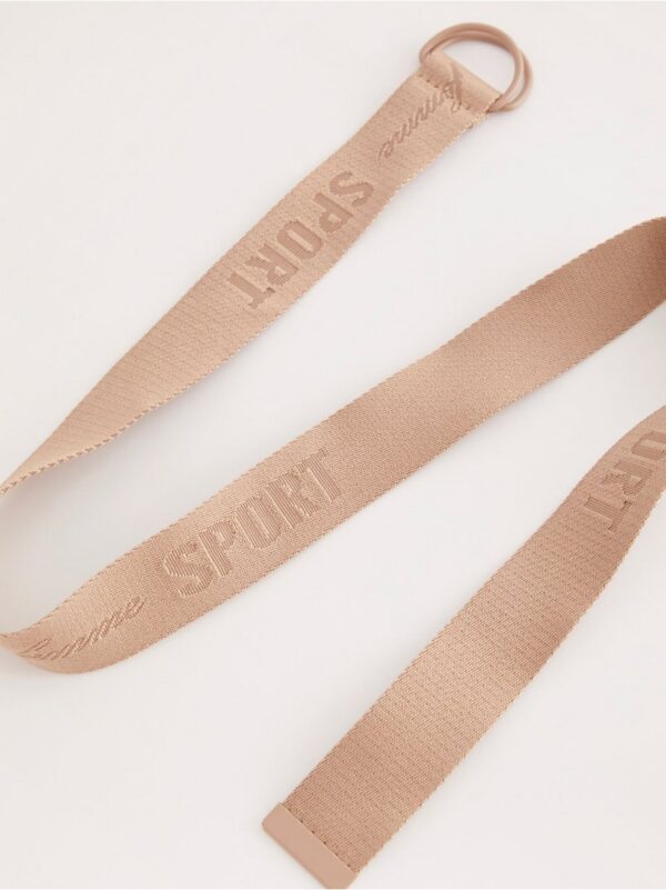 Webbed belt with pattern - 8238499-9937